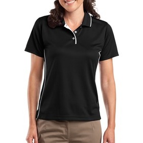 Sport-Tek - Ladies Dri-Mesh Polo with Tipped Collar and Piping. L467