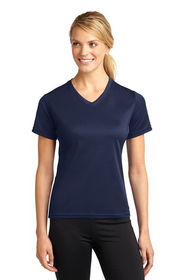 Sport-Tek L468V Dri-Mesh Ladies V-Neck T-Shirt