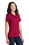 Custom Port Authority L497 Ladies Poly-Charcoal Blend Pique Polo