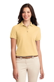 Blank and Custom Port Authority® Ladies Silk Touch™ Polo - L500