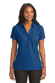 Port Authority L512 Ladies Vertical Pique Polo