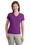 Port Authority L516V Ladies Modern Stretch Cotton V-Neck Shirt