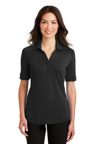 Custom Port Authority L5200 Ladies Silk Touch Interlock Performance Polo