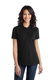 Custom Port Authority L555 Ladies Stretch Pique Polo