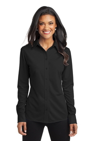 Custom Port Authority L570 Ladies Dimension Knit Dress Shirt