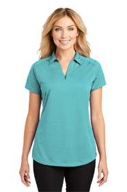 Custom Port Authority L574 Ladies Digi Heather Performance Polo