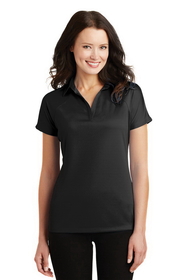 Custom Port Authority L575 Ladies Crossover Raglan Polo