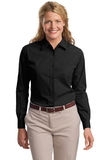 Port Authority - Ladies Long Sleeve Easy Care, Soil Resistant Shirt. L607.