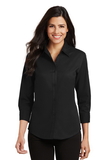 Custom Port Authority L612 Ladies 3/4-Sleeve Easy Care Shirt