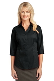 Port Authority® Ladies 3/4-Sleeve Blouse - L6290