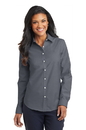 Custom Port Authority® Ladies SuperPro™ Oxford Shirt - L658