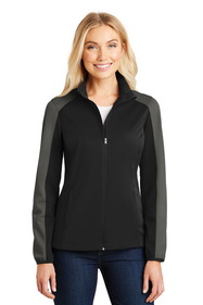 Port Authority L718 Ladies Active Colorblock Soft Shell Jacket