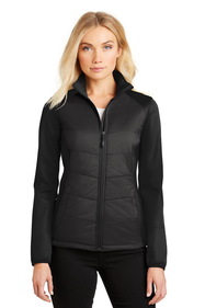 Custom Port Authority L787 Ladies Hybrid Soft Shell Jacket