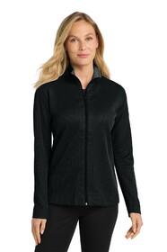 Port Authority L805 Women's Vertical Texture Full-Zip Jacket
