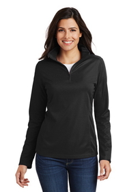 Port Authority L806 Ladies Pinpoint Mesh 1/2-Zip