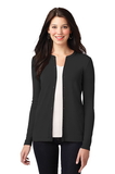 Custom Port Authority® Ladies Concept Stretch Button-Front Cardigan - LM1008