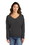 Custom Port & Company&#174; Ladies Beach Wash&#174; Garment-Dyed V-Neck Sweatshirt - LPC098V