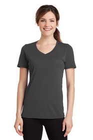 Port & Company LPC381V Ladies Performance Blend V-Neck Tee