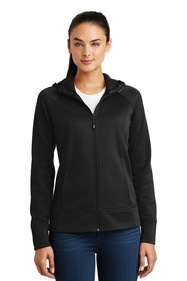 Sport-Tek&#174; Ladies Rival Tech Fleece Full-Zip Hooded Jacket - LST295