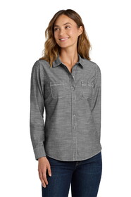 Port Authority LW380 Women's Slub Chambray Shirt