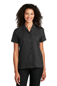Custom Port Authority LW400 Ladies Short Sleeve Performance Staff Shirt