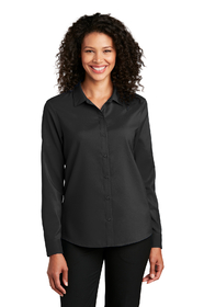 Port Authority &#174; Ladies Long Sleeve Performance Staff Shirt - LW401