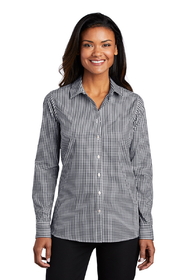 Port Authority &#174; Ladies Broadcloth Gingham Easy Care Shirt - LW644