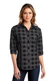 Port Authority ® Ladies Everyday Plaid Shirt - LW670