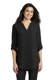 Port Authority® Ladies 3/4-Sleeve Tunic Blouse - LW701