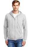 Custom Hanes® - EcoSmart® Full-Zip Hooded Sweatshirt - P180