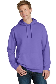 Custom Port & Company PC098H Beach Wash Garment-Dyed Pullover Hooded Sweatshirt