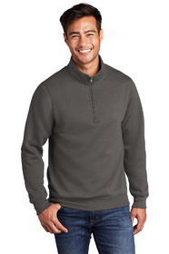 Custom Port & Company &#174; Core Fleece 1/4-Zip Pullover Sweatshirt - PC78Q