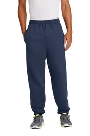 Custom Port & Company PC90P Essential Fleece Sweatpant with Pockets