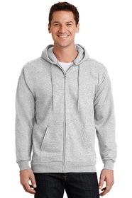 Custom Port & Company PC90ZH Essential Fleece Full-Zip Hooded Sweatshirt