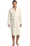 Port Authority® Checkered Terry Shawl Collar Robe - R103