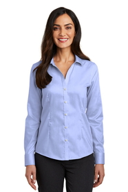 Red House&#174; Ladies Pinpoint Oxford Non-Iron Shirt - RH250