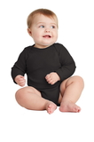 Rabbit Skins™ Infant Long Sleeve Baby Rib Bodysuit - 4411