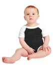 Rabbit Skins RS4430 Infant Baseball Fine Jersey Bodysuit
