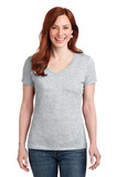 Hanes® Ladies Perfect-T Cotton V-Neck T-Shirt - S04V