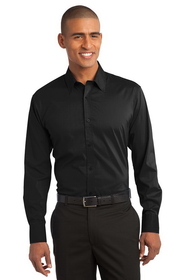 Custom Port Authority S646 Stretch Poplin Shirt