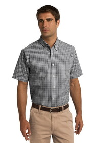 Port Authority S655 Short Sleeve Gingham Easy Care Shirt