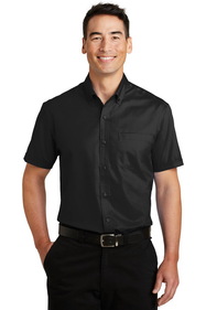 Custom Port Authority S664 Short Sleeve SuperPro Twill Shirt