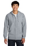 Gildan SF600 Softstyle Midweight Fleece Full-Zip Hooded Sweatshirt