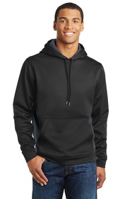 Sport-Tek ST239 Sport-Wick CamoHex Fleece Colorblock Hooded Pullover