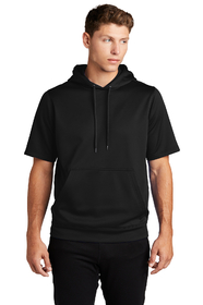 Sport-Tek &#174; Sport-Wick &#174; Fleece Short Sleeve Hooded Pullover - ST251