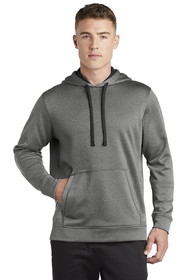 Sport-Tek ST264 PosiCharge Sport-Wick Heather Fleece Hooded Pullover