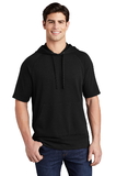 Sport-Tek ® PosiCharge ® Tri-Blend Wicking Fleece Short Sleeve Hooded Pullover - ST297