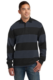 Sport-Tek&#174; Classic Long Sleeve Rugby Polo - ST301