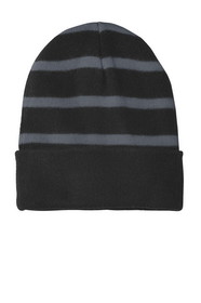 Sport-Tek&#174; Striped Beanie with Solid Band - STC31