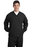 Sport-Tek® Tall V-Neck Raglan Wind Shirt - TJST72